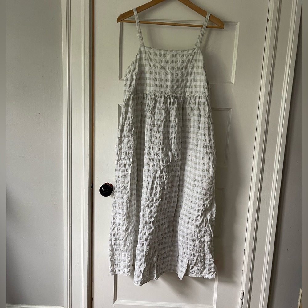 Madewell Strappy Smock Dress with Pockets